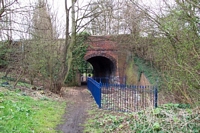 Rotton Park Road station Selwyn Road bridge