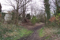 Rotton Park Road station looking towards City
