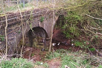 Old Halesowen Railway bridge near Rubery station site