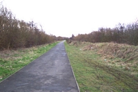 Rushall station site towards Walsall