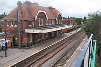 Shenstone station from Lynn Lane bridge