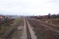 Small Heath station looking towards Birmingham