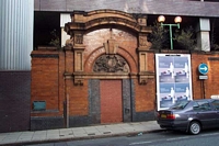 Snow Hill station GWR entrance remains in tact, Livery Street
