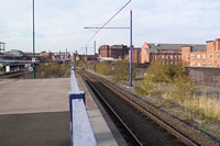 Snow Hill Midland Metro stop towards St Paul's