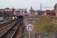 Snow Hill station looking towards St Pauls Metro stop