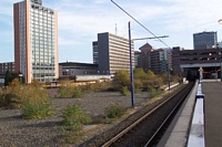 Snow Hill station wasteground where one track lay!
