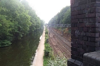 Somerset Road station looking towards University