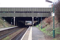 Spring Road station looking towards Stratford-upon-Avon