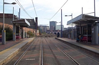 St Paul's Midland Metro towards Snow Hill