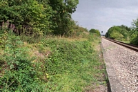Stechford station EMU departs for Lea Hall
