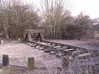 Stratford upon Avon Old Town station track momento