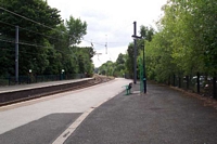 Sutton Coldfield station looking towards Wylde Green