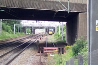 Tame Bridge Parkway station looking towards Bescot