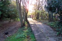 Tettenhall station down platform waiting room