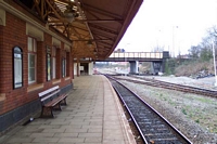 Tyseley station looking North