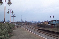 Tyseley station looking towards Birmingham