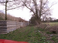 Upton-on-Severn station embankment