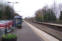 Warwick station looking towards Warwick Parkway