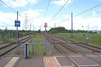 Wednesbury Parkway Midland Metro stop Depot branch