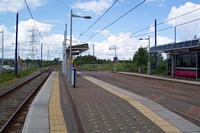 Wednesbury Parkway Midland Metro stop Depot branch