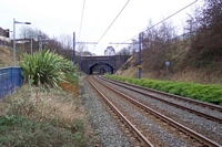 Lodge Road, West Bromwich Town Hall Midland Metro stop towards West Bromwich Central