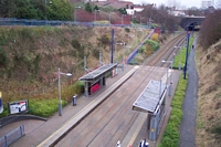 Lodge Road, West Bromwich Town Hall Midland Metro stop from Lodge Road