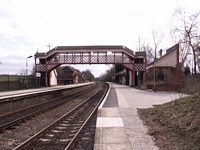 Wilmcote station towards Stratford