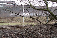 Winson Green station site from canal