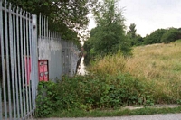 Withymoor goods station site and canal spur