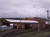 Worcester Shrub Hill station goods sidings