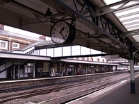 Worcester Shrub Hill station platform 1 from platform 2