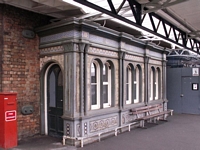 Worcester Shrub Hill station platform 2b