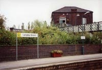 Langley Green station Birmingham platform