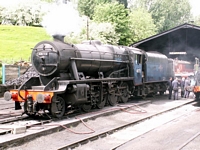 Stanier Class 8F 2-8-0 No. 48773, Bridgnorth station