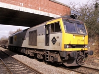 EWS 60028 John Flamsteed at Wilmcote station